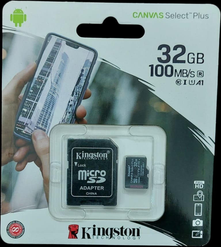 كارت ميموري كينج ستون 32 جيجا بايت Kingston