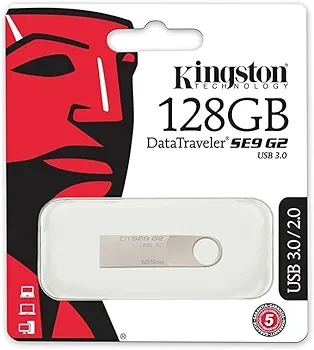 فلاشه كينج ستون 128 جيجا بايت Kingston