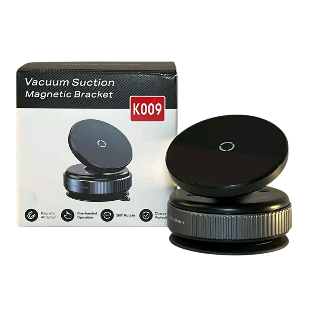 حامل موبايل مغناطيسي بقاعدة شفط مزدوجة K009