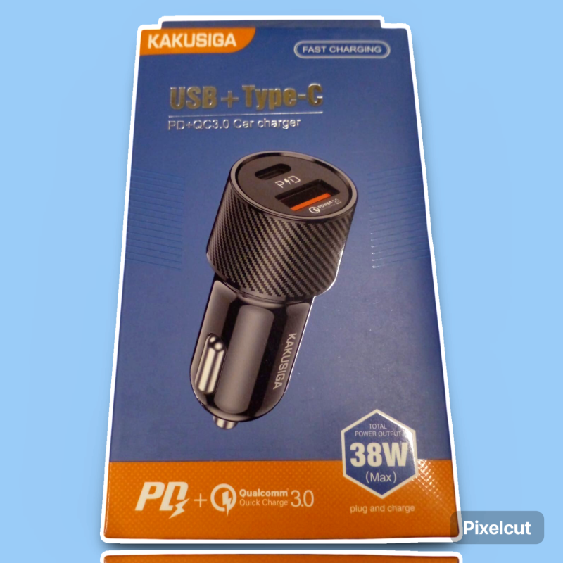 Car charger 38W