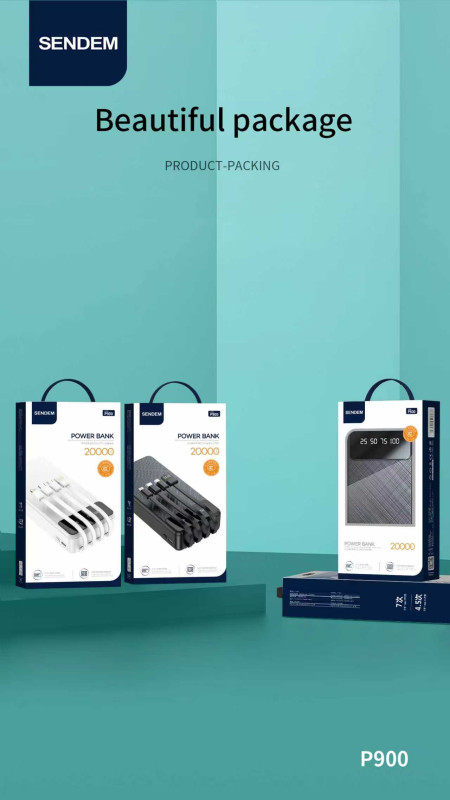 باوربنك 20000 سيندم SENDEM P900