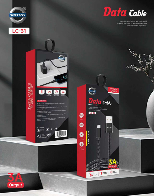 كابل ميكرو فويفو LC-31.   3A