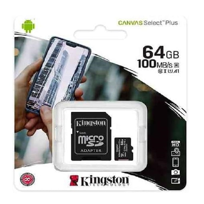 كارت ميموري كينج ستون 64 جيجا بايت Kingston