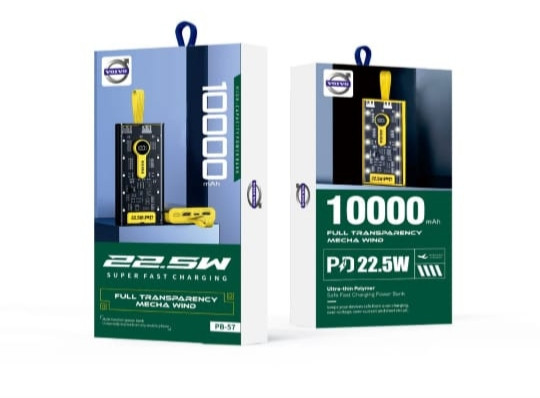 باوربنك فيفو 10000ملي امبير  Fast charger 22.5W