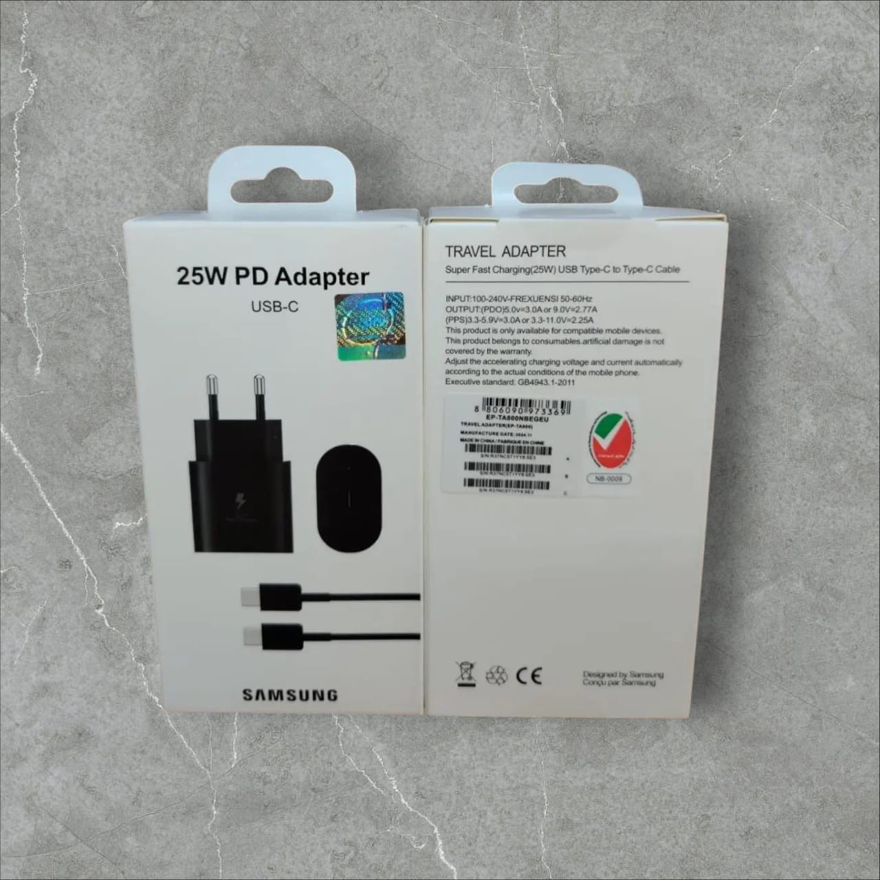 شاحن سامسونج 25 وات Fast charger
